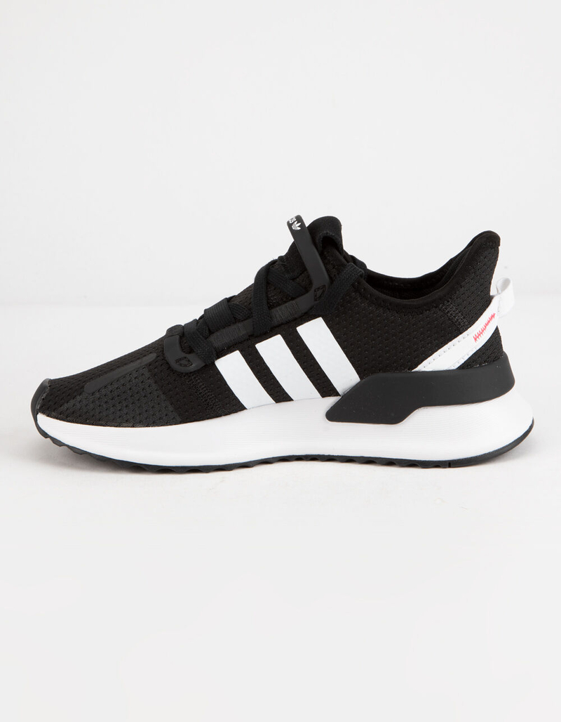 ADIDAS U_Path Run Core Black & Future White Boys Shoes image number 3