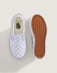 VANS Checkerboard Girls Classic Slip-On Shoes image number 4