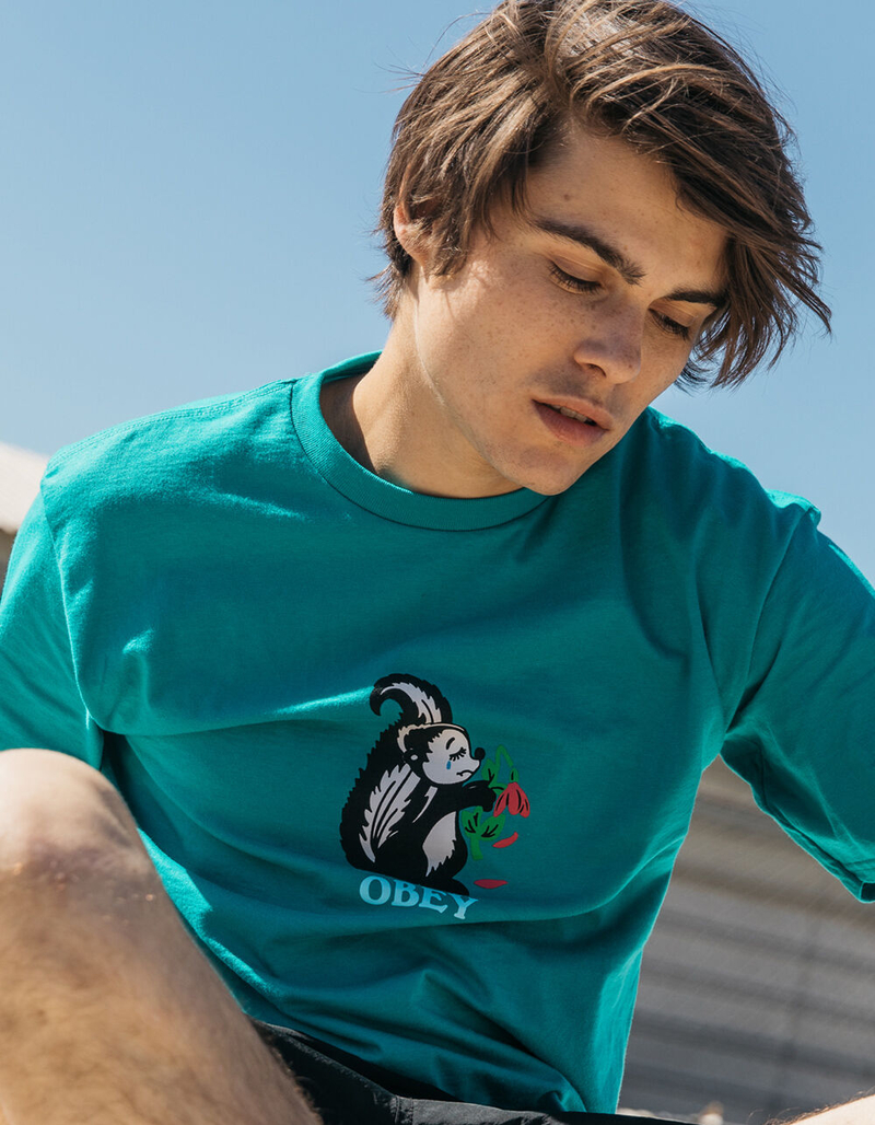 OBEY The Stinks Mens T-Shirt image number 0