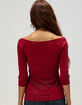 METAL MULISHA Jessi Womens Off The Shoulder Top image number 4