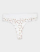 FULL TILT Waistband Cotton Thong image number 2