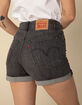 LEVI'S Wedgie High Rise Womens Denim Shorts image number 2