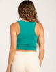 BOZZOLO Split Neck Womens Tank Top image number 3