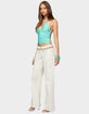 EDIKTED Bree Fringed Backless Halter Top image number 4