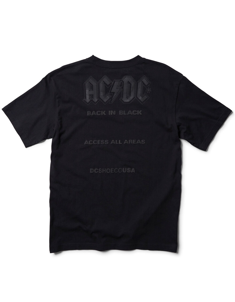 DC SHOES x AC/DC Back In Black Mens T-Shirt image number 0