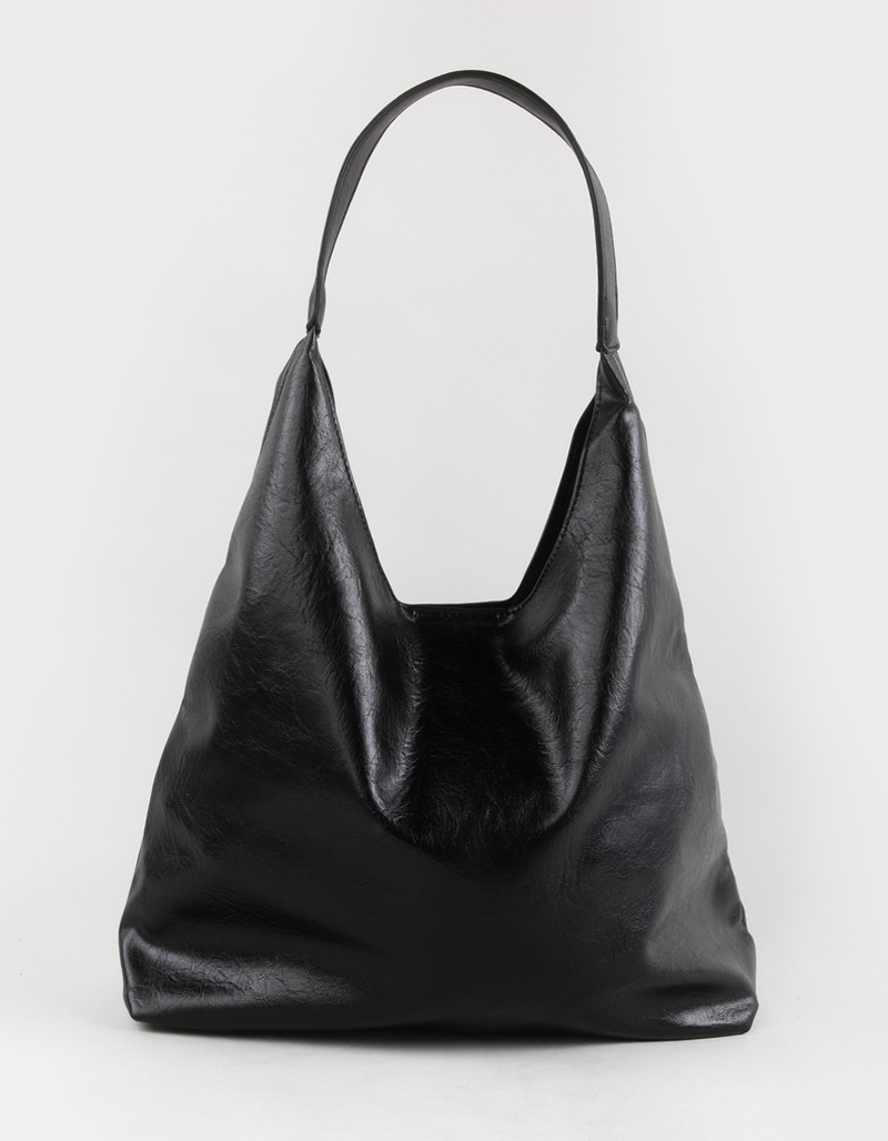 Amy Faux Leather Slouchy Bag image number 0