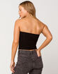DESTINED Womens Black Tube Top image number 3
