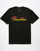 PRIMITIVE Nuevo Script Black Mens T-Shirt image number 1