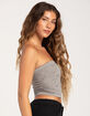 TILLYS Seamless Textured Lace Womens Tube Top image number 2