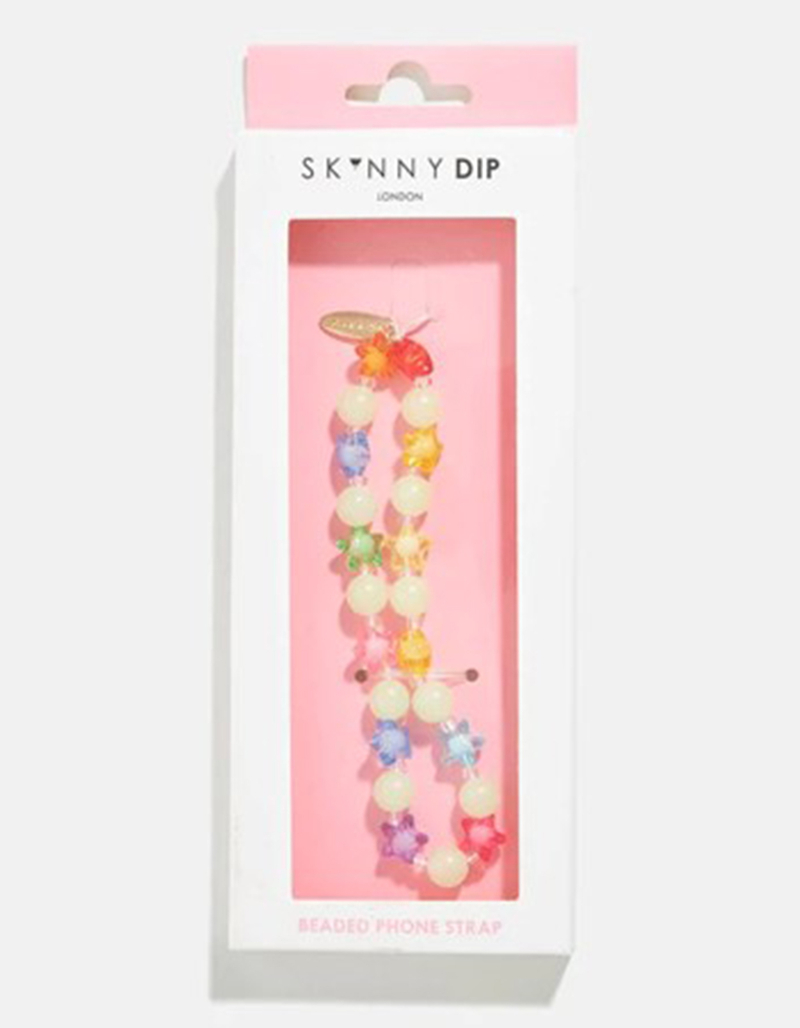 SKINNYDIP Star Beaded Phone Strap image number 1