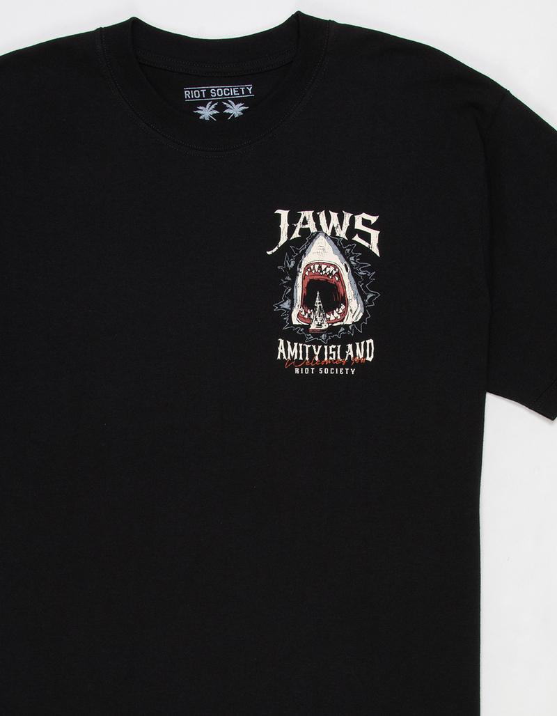 RIOT SOCIETY Jaws Mens Tee image number 2