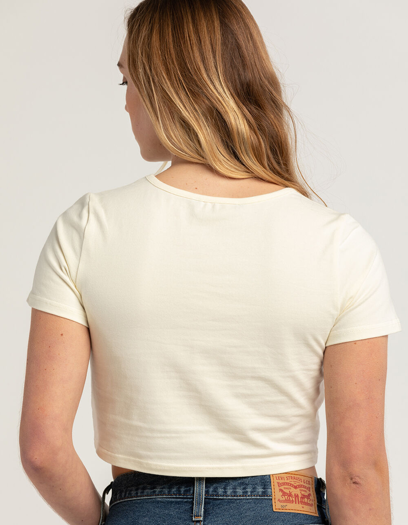 CONEY ISLAND PICNIC Transform And Destroy Womens Crop Tee image number 2