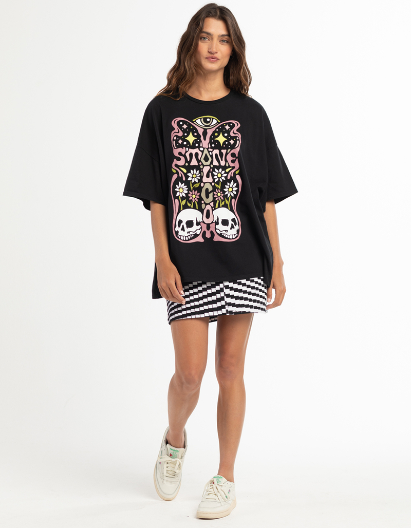 VOLCOM Avoid The Void Womens Oversized Tee image number 3