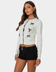 EDIKTED Contrast Bow Knit Cardigan image number 3