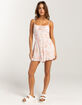 FULL TILT Ruffle Womens Romper image number 2