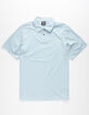 HURLEY Harvey Dri-Fit Mens Light Blue Polo Shirt image number 1