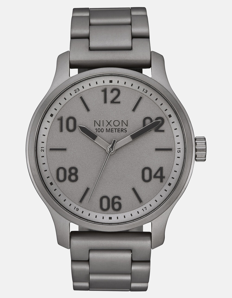 NIXON Patrol Dark Steel Watch image number 0
