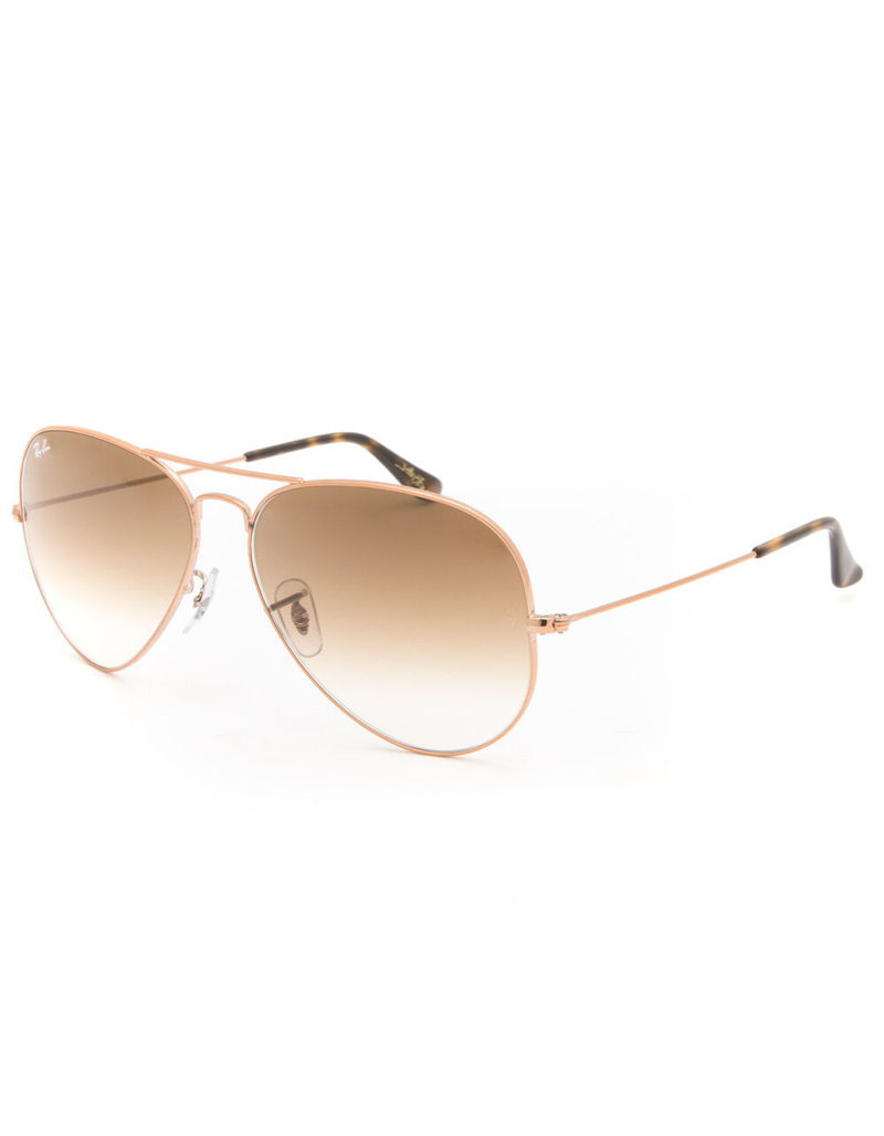 RAY-BAN Aviator Gradient Copper Sunglasses image number 0