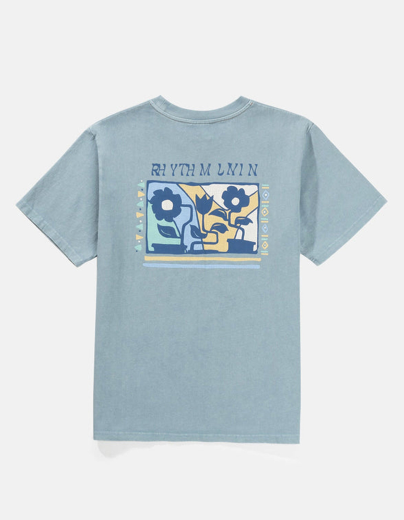 RHYTHM Flower Vintage Mens Tee image number 0