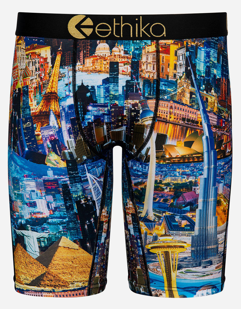 ETHIKA Small World Staple Boys Boxer Briefs image number 0