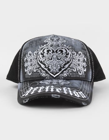 AFFLICTION Ink Womens Trucker Hat Alternative Image
