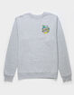 SANTA CRUZ Aloha Dot Mens Crewneck Sweatshirt image number 2