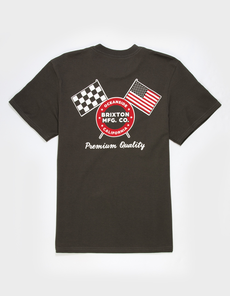 BRIXTON Flags Mens Tee image number 1