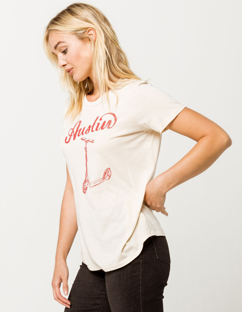 FULL TILT Austin Scooter Womens Boyfriend Tee image number 1