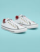 CONVERSE Double Upper Chuck Taylor All Star Womens Low Top Shoes image number 4