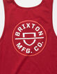 BRIXTON Crest Mens Tank image number 3