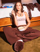 VON DUTCH Womens Wide Leg Sweatpants image number 7