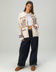 OBEY Swans Womens Zip-Up Sweater image number 5