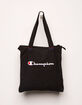 CHAMPION Shuffle Shopper Black Tote Bag image number 1