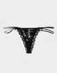 FULL TILT Double Strap Lace Thong image number 2