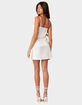 EDIKTED Rowan Mini Satin Effect Slip Dress image number 5