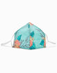 PURA VIDA x Vera Bradley Turquoise Fashion Face Mask image number 1