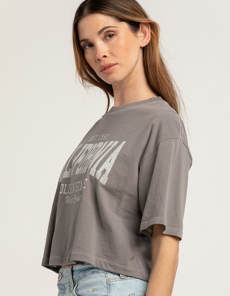 FULL TILT California Womens Crop Tee image number 1
