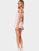 EDIKTED Finley Ribbed Mini Dress image number 5