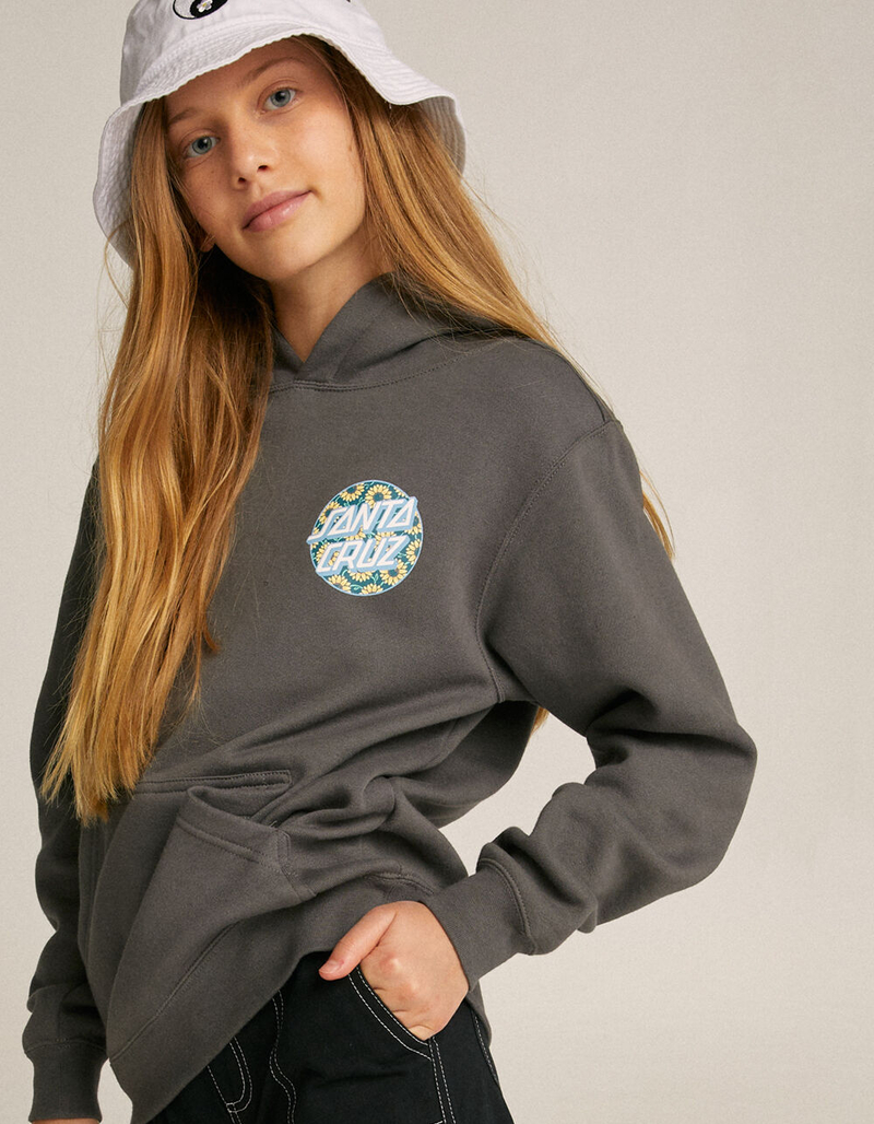 SANTA CRUZ Sunflower Dot Girls Hoodie image number 3