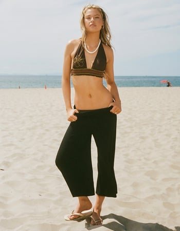 FULL TILT Womens Low Rise Gaucho Pants Primary Image