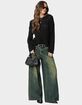 EDIKTED Striped Drop Shoulder Light Knit Sweater image number 2