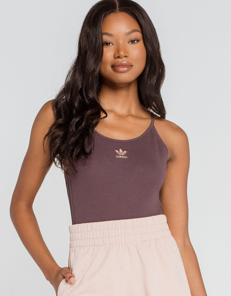 ADIDAS Glitter 3-Stripes Ribbed Bodysuit image number 1