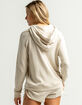 VOLCOM Lived In Lounge Womens Cream Hoodie image number 3