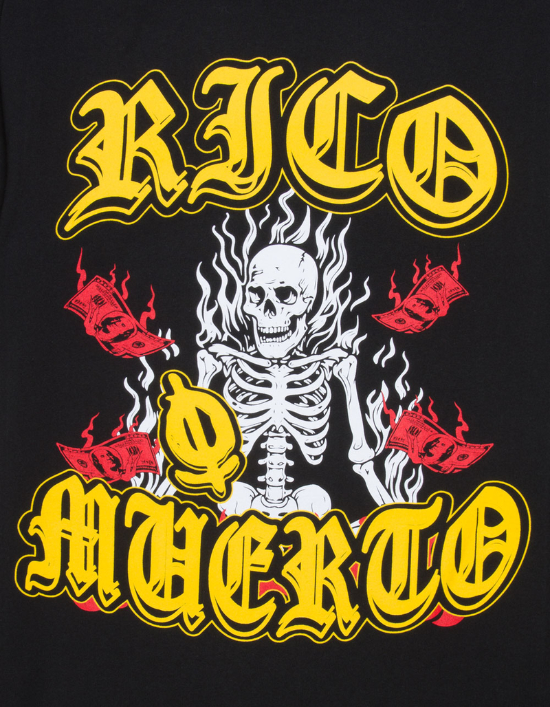 ROM Skull Burnin Mens Tee image number 1