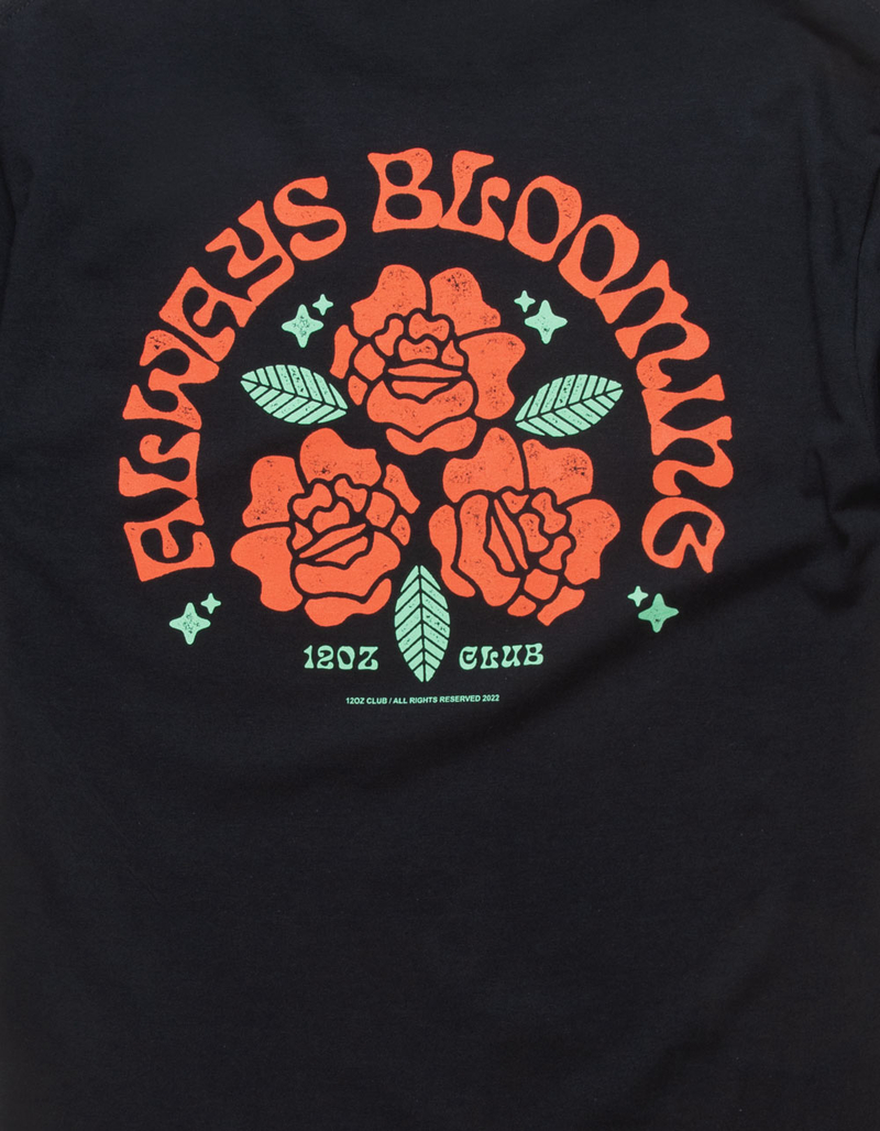 12OZ CLUB Always Blooming Mens Tee image number 2