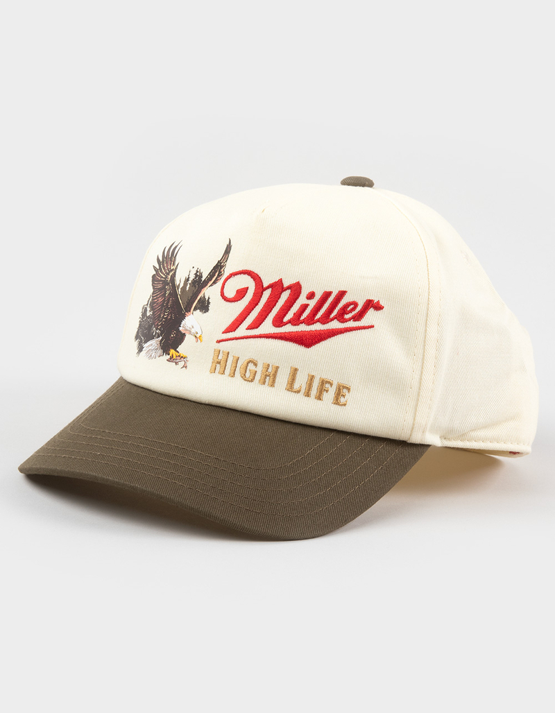 AMERICAN NEEDLE Miller High Life Twill Roscoe Snapback Hat image number 0