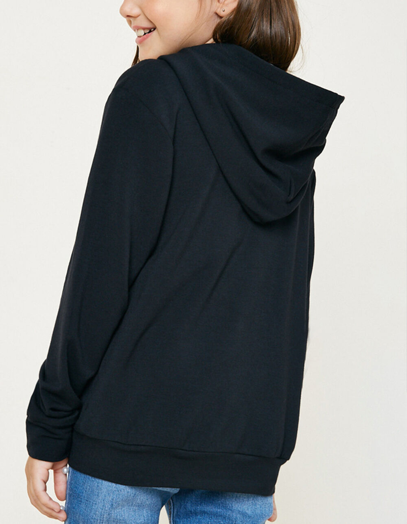 HAYDEN Leopard Girls Zip Hoodie image number 4