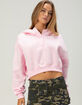 NIKE Sportswear Phoenix Womens Oversized Cropped Henley Hoodie image number 1