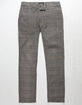 BRIXTON Reserve Gray Mens Chino Pants image number 4