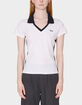 OBEY Meredith Collared Womens Short Sleeve Tee image number 1